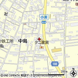 岡山県倉敷市中島2604周辺の地図