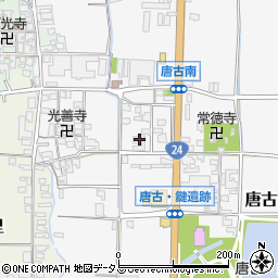 奈良県磯城郡田原本町唐古517周辺の地図