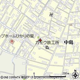 岡山県倉敷市中島1878周辺の地図