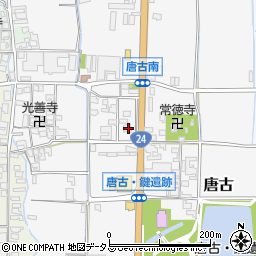 奈良県磯城郡田原本町唐古520周辺の地図
