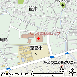 倉敷市　保健所周辺の地図