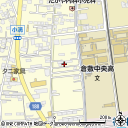 岡山県倉敷市中島2657周辺の地図