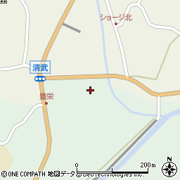 広島県東広島市豊栄町鍛冶屋14周辺の地図