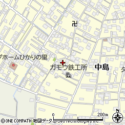 岡山県倉敷市中島1883周辺の地図