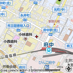 広島県府中市府中町24周辺の地図