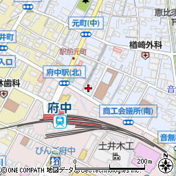 角児玉石油株式会社　元町事務所周辺の地図