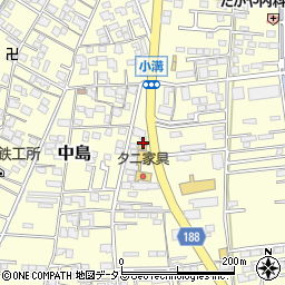 岡山県倉敷市中島2605周辺の地図