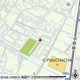 岡山県倉敷市茶屋町556-11周辺の地図