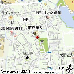 松原市民情報ライブラリー周辺の地図