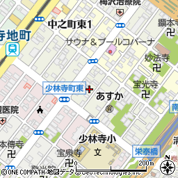 大阪府堺市堺区寺地町東周辺の地図