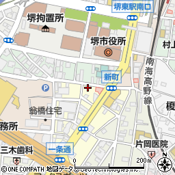 堺市浄化槽管理センター周辺の地図