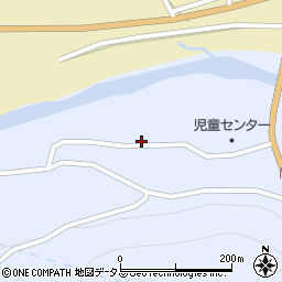 広島県山県郡安芸太田町中筒賀392周辺の地図