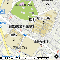 三重県松阪市殿町1492周辺の地図