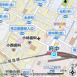 広島県府中市府中町25周辺の地図