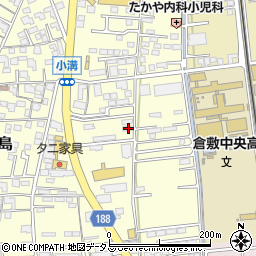 岡山県倉敷市中島2619周辺の地図