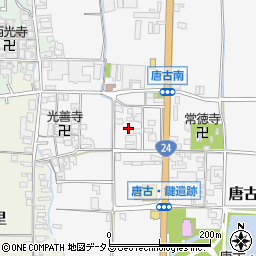 奈良県磯城郡田原本町唐古516周辺の地図