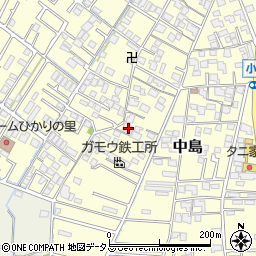 岡山県倉敷市中島1887周辺の地図