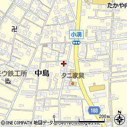 岡山県倉敷市中島2118周辺の地図
