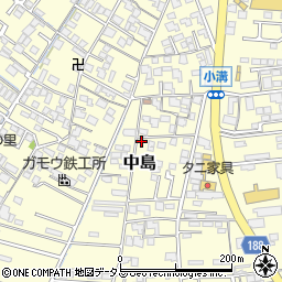 岡山県倉敷市中島2081周辺の地図