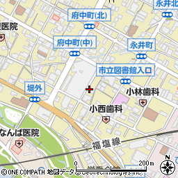 広島県府中市府中町70周辺の地図