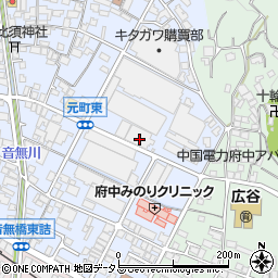 北川鉄工所本社工場周辺の地図