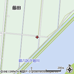 岡山県岡山市南区藤田1383周辺の地図