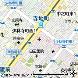 大阪府堺市堺区少林寺町東1丁周辺の地図