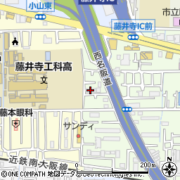 杉本マンションＡ棟周辺の地図