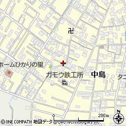 岡山県倉敷市中島1889周辺の地図