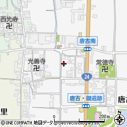 奈良県磯城郡田原本町唐古510-1周辺の地図