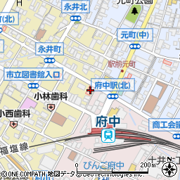 広島県府中市府中町22周辺の地図