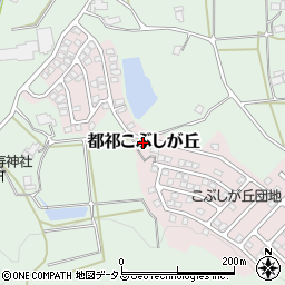 奈良県奈良市都祁こぶしが丘周辺の地図