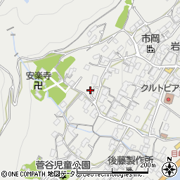 広島県府中市目崎町447周辺の地図