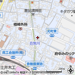 広島県府中市元町100周辺の地図