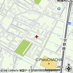 岡山県倉敷市茶屋町556-22周辺の地図