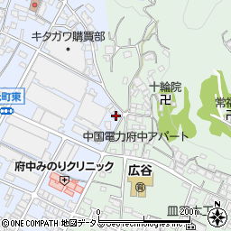 広島県府中市元町63周辺の地図
