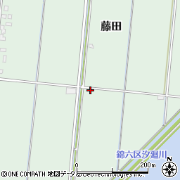 岡山県岡山市南区藤田1373周辺の地図