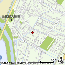 岡山県倉敷市茶屋町308-1周辺の地図