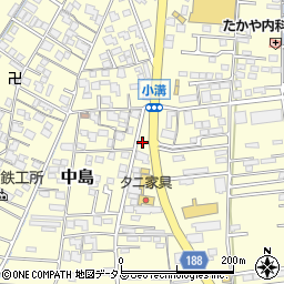 岡山県倉敷市中島2607周辺の地図