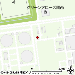 堺ＬＮＧセンター周辺の地図