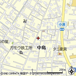岡山県倉敷市中島2076周辺の地図