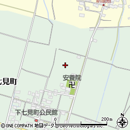三重県松阪市下七見町周辺の地図