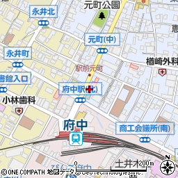 広島県府中市元町468周辺の地図