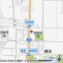 奈良県磯城郡田原本町唐古528-2周辺の地図