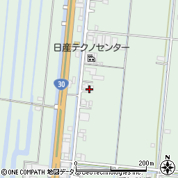 岡山県岡山市南区藤田1100周辺の地図