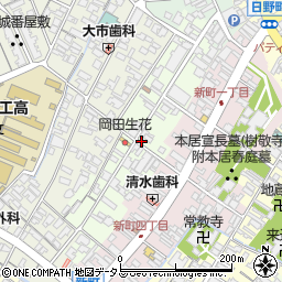 三重県松阪市新座町周辺の地図