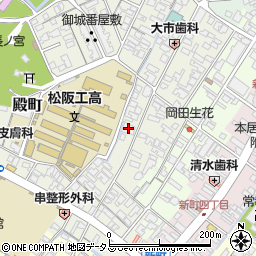三重県松阪市殿町1247周辺の地図