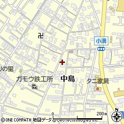 岡山県倉敷市中島2095周辺の地図