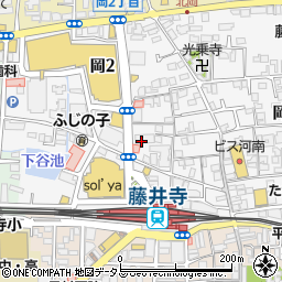 三井住友銀行はびきの出張所 ＡＴＭ周辺の地図