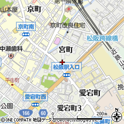 三重県松阪市宮町339周辺の地図
